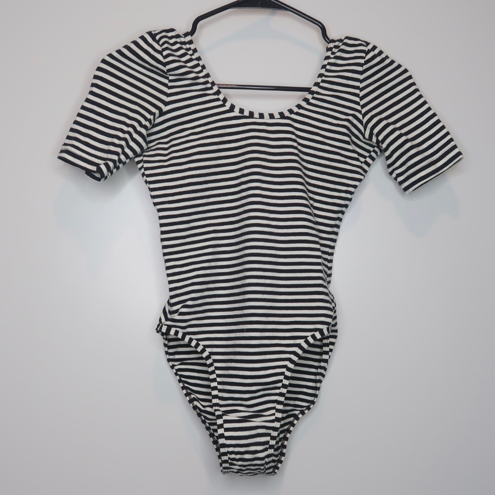 Striped Body Suit